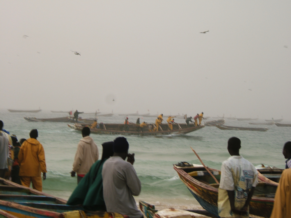 Kleinfischer in Kayar, Dakar (Foto: Studer/fair-fish)